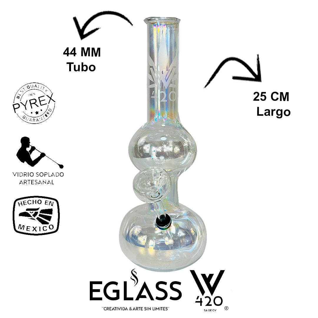 Bong Pyrex W420 Tornasol 22