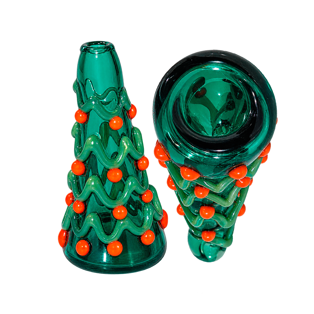 03pz Cuchara Pyrex Arbol Navideño