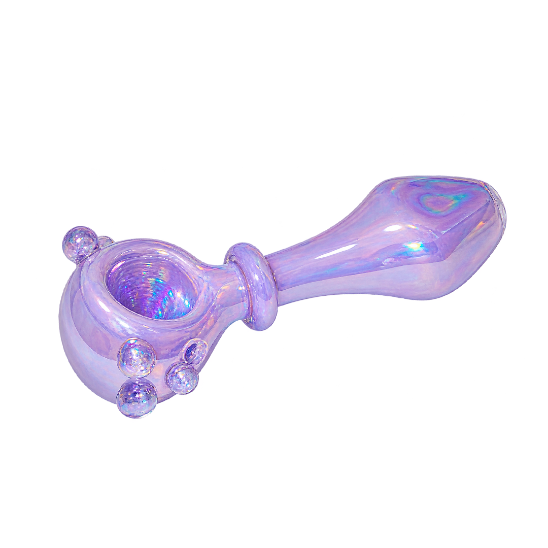 03pz Cuchara Pyrex Diamante Morado