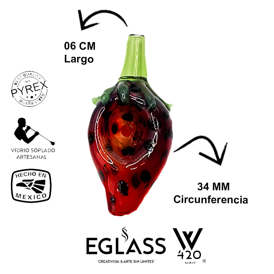 03pz Pipa Frutas Fresa