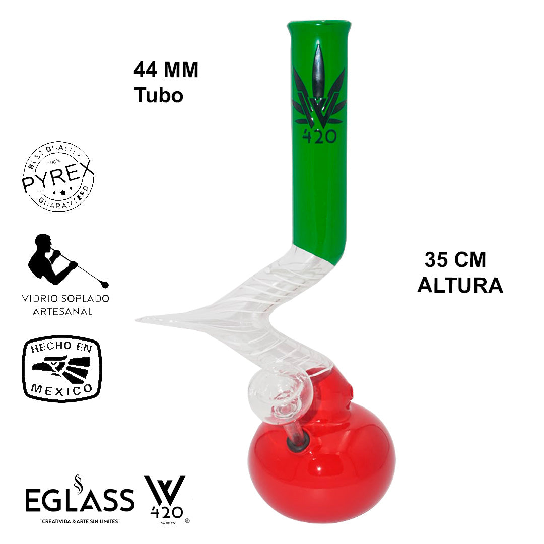 Bong Pyrex W420 Patriota 08