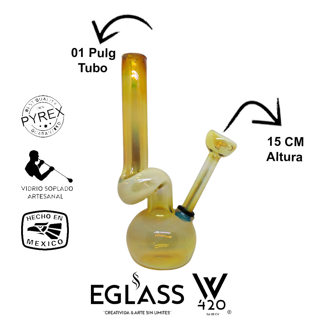 10pz Mini Bong Doblada Térmica