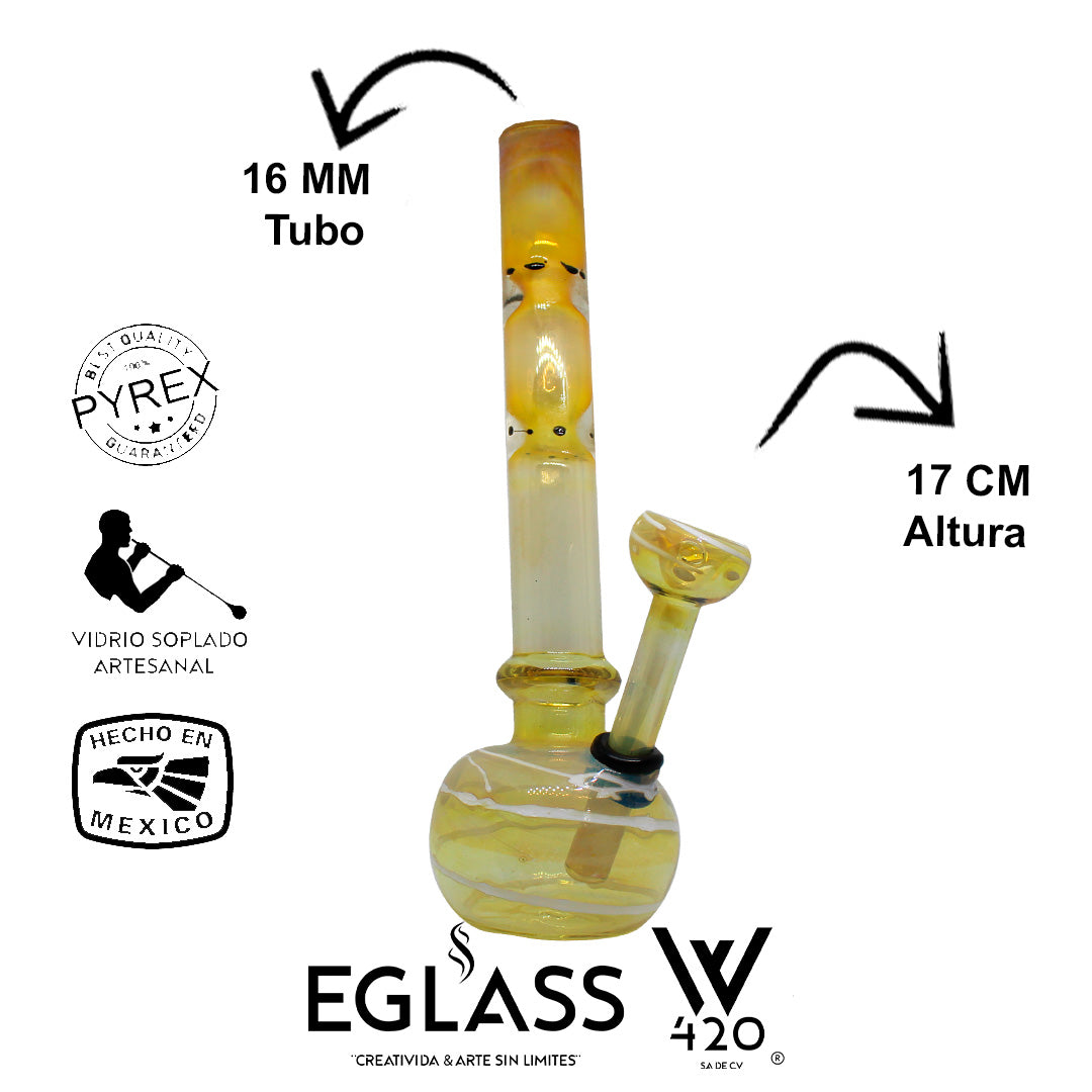 10pz Mini Bong Hitter Decorada
