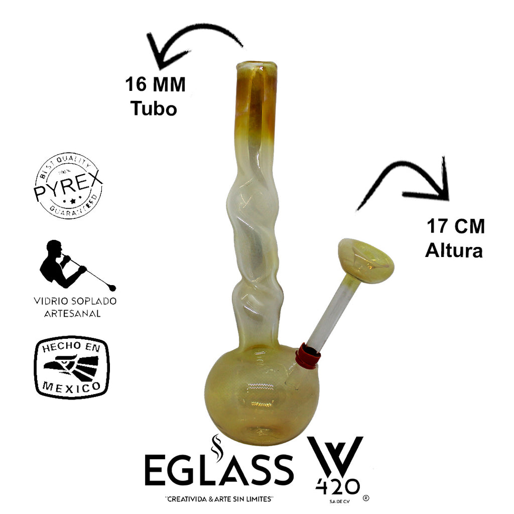 10pz Mini Bong Hitter Térmica Torcida