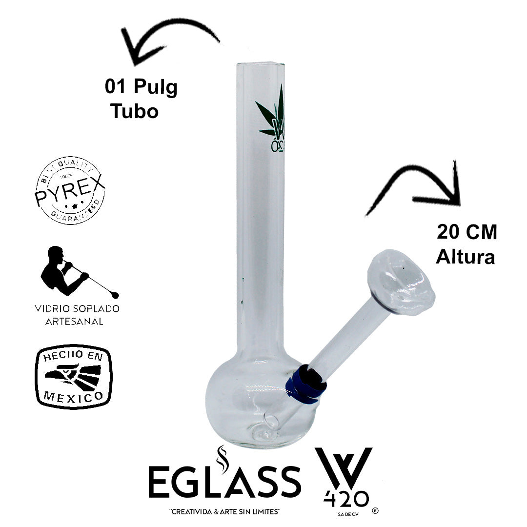 10pz Mini Bongs Transparente