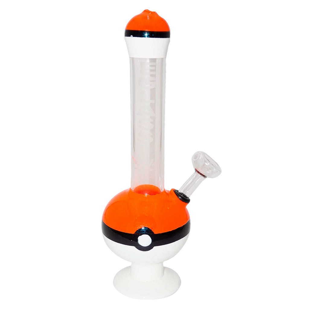 Bong Pyrex W420 Pokeball Orange