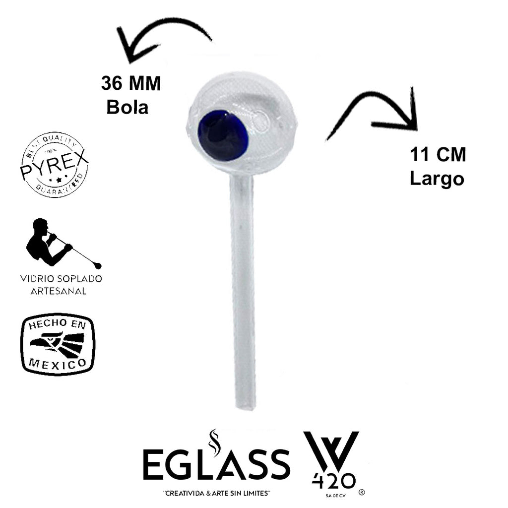 100 pz Vaporizador Punto Azul 36mm