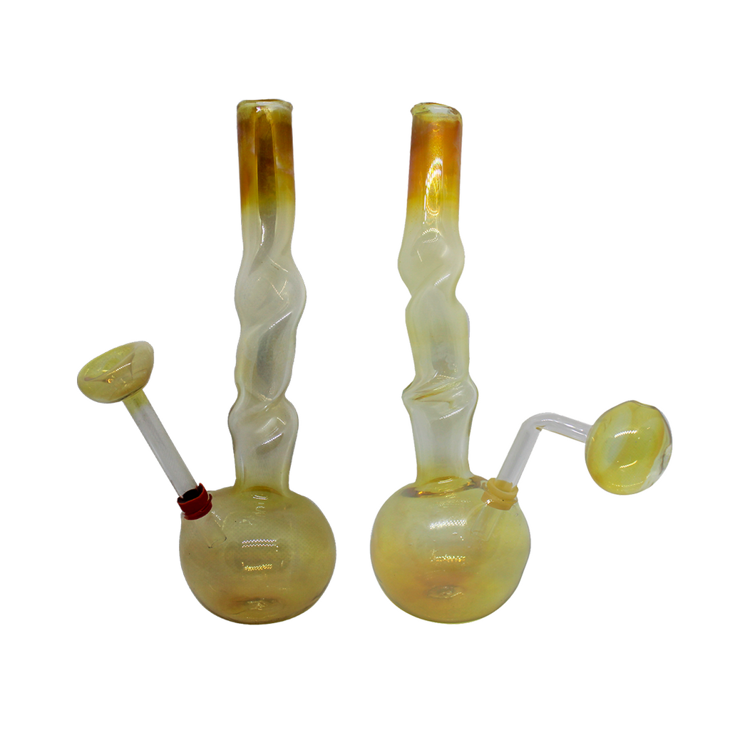 10pz Mini Bong Hitter Térmica Torcida