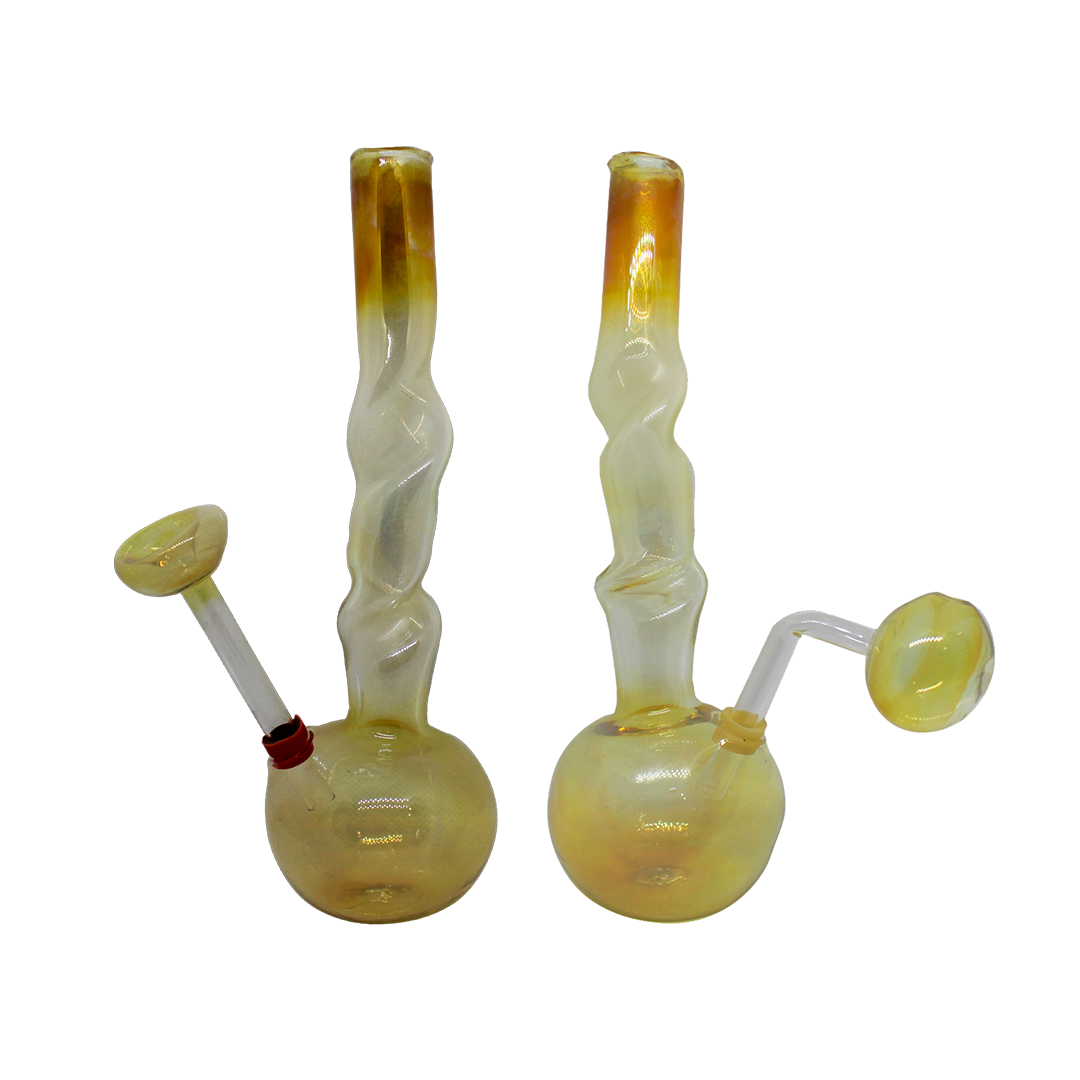 10pz Mini Bong Hitter Térmica Torcida
