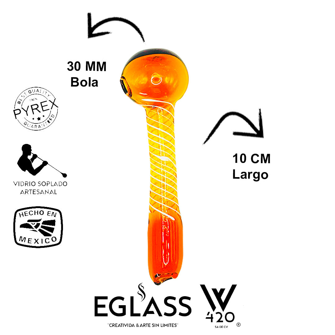 50pz Vaporizador Cola Rayada Reforzado 30mm